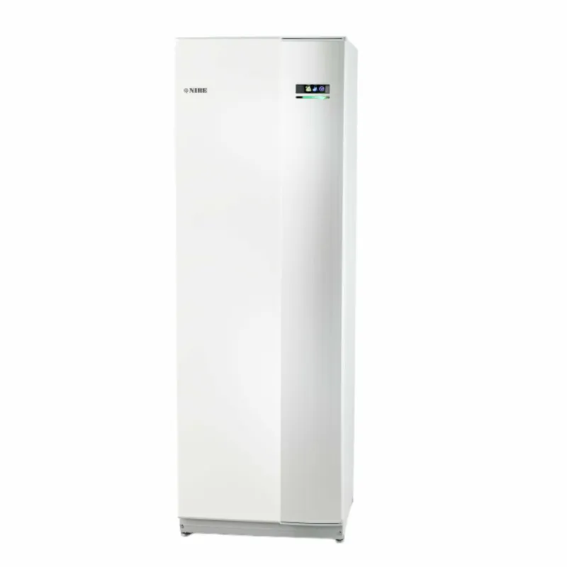 Ulubieniec klientów | Pompa ciepła gruntowa NIBE F1245 8 kW R ze zintegrowanym zbiornikiem c.w.u. 180l, stal nierdzewna