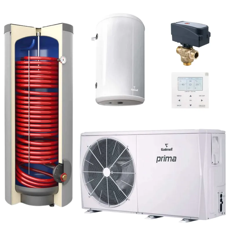 Zestaw pompa ciepła monoblok GALMET PRIMA 6GT o mocy 6 kW z buforem 60 litrów | Promocja