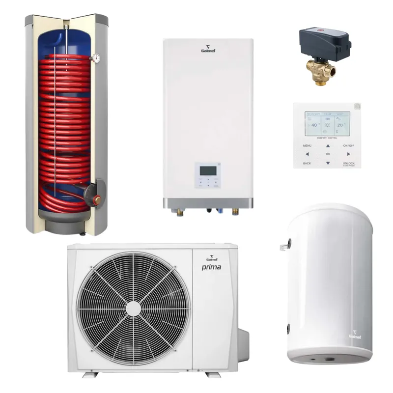 Zestaw pompa ciepła split GALMET PRIMA S 8GT o mocy 8 kW z buforem 60 litrów - Nowa pozycja w ofercie