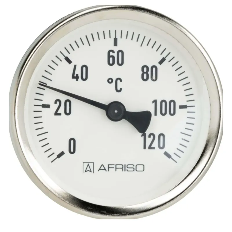 AFRISO termometr tarczowy opaskowy 63 120st. (przylgowy) 63822 - Premium
