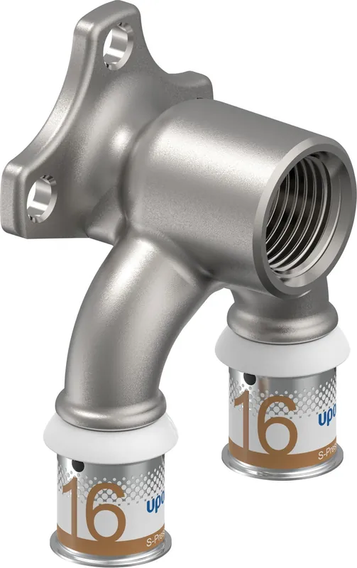 Hit | Uponor S-Press PLUS U-kolano naścienne 16-Rp1/2"FT-16