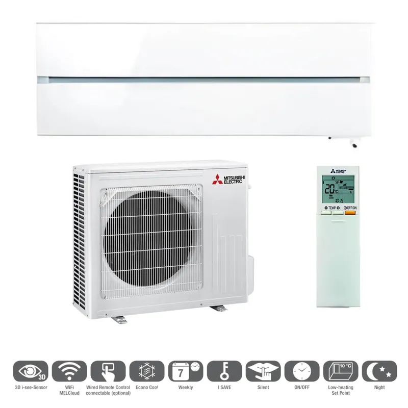 Hit sprzedażowy - Zestaw klimatyzacji MITSUBISHI DIAMOND R32 5,0kW Natural White
