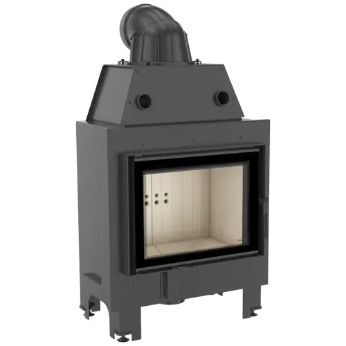 Kominek powietrzny stalowy KRATKI MBM 10 kW Ø 200 double glass - Popularny produkt