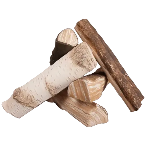 Drewienka MIX dekoracja biokominka - Wysoka jakość