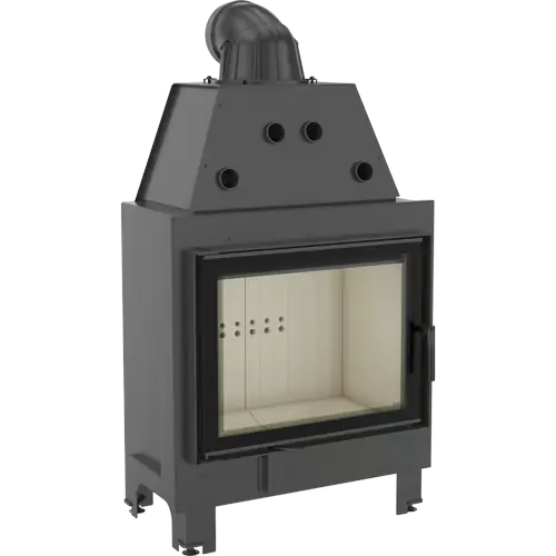 Sprawdzony produkt | Kominek powietrzny stalowy KRATKI MBA 17 kW Ø 200