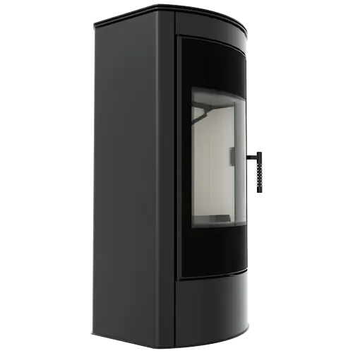 Kominek wolnostojący KRATKI TITAN Panorama Ø 150 11 kW - Top oferta