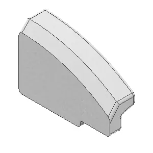 Termotec Picard podstawa front prawy ;element do PICARD;PICARD/V2;TARGA;TARGA/BLACK - Outlet