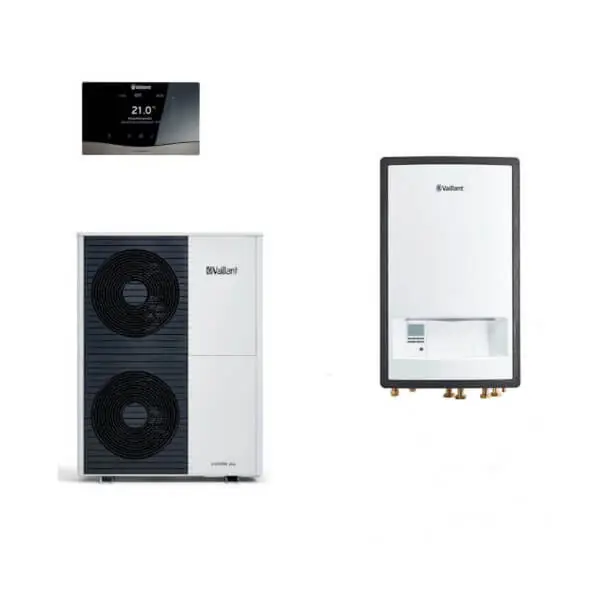 Pakiet Vaillant pompa ciepła monoblok aroTHERM Plus VWL 105/6A + moduł hydrauliczny MEH 97/6 + sensoCOMFORT VRC 720 0010044187 - Produkt polecany