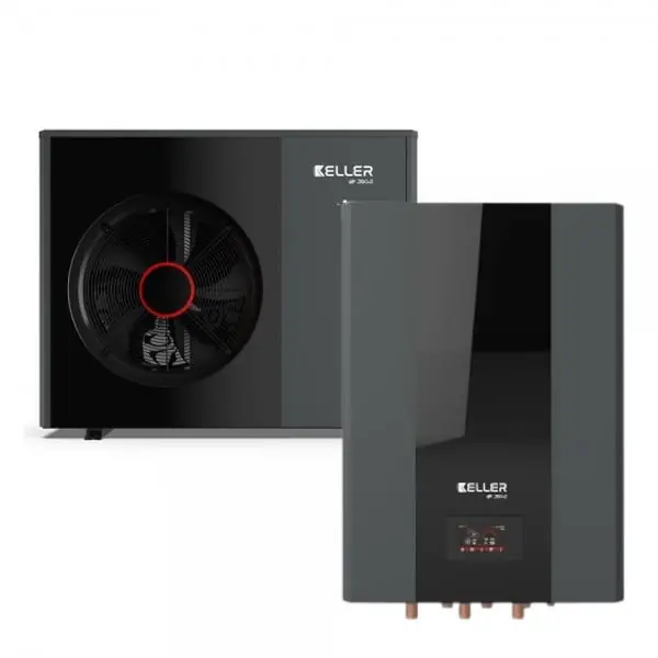Wybór klientów - Pompa ciepła monoblok KELLER 10K + hydrobox 721387/721332