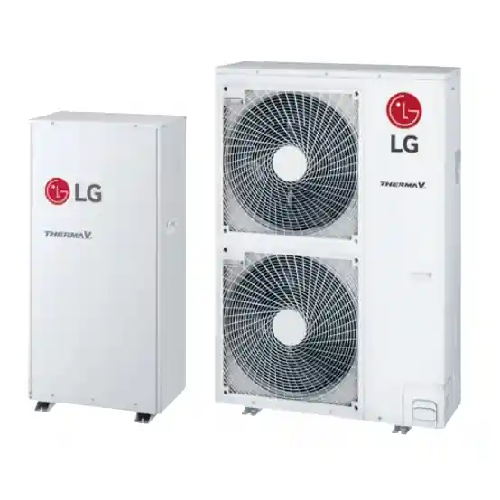 Już w sprzedaży - Pompa Ciepła split Therma V wysokotemperaturowa 16 kW LG HU161HA.U33 + HN1610H.NK3