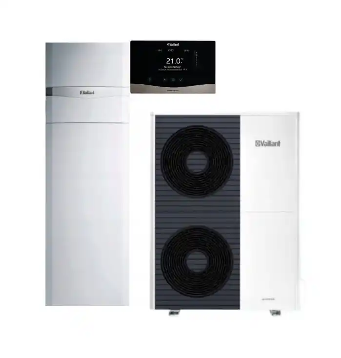 Wygodne zakupy | Pakiet pompa ciepła monoblok Vaillant uniTOWER VWL 105/6A + VIH QW 190/6E + VRC 720 0010044182