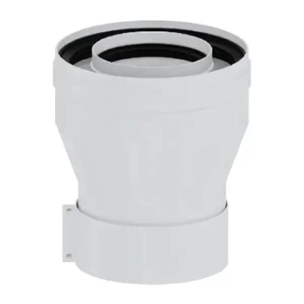 W sprzedaży - Adapter prosty redukowany 60/100 x 80/125 mm do kotłów gazowych Ricom 3.012093