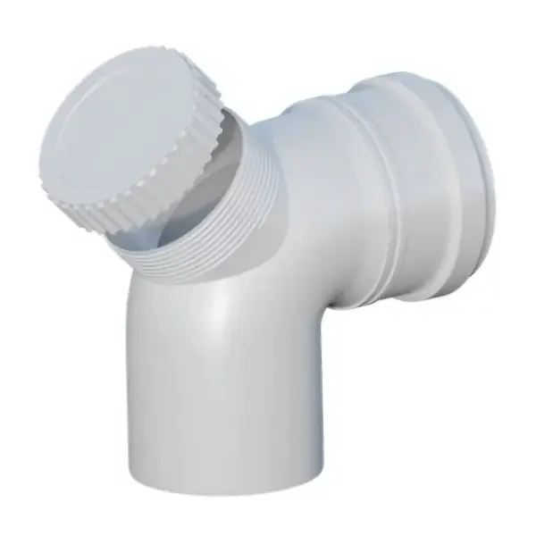 Kolano PP 80 mm 87 st. z rewizją Ricom 12080B | Nowość