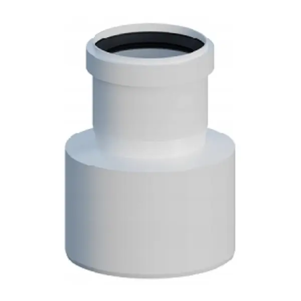 Złączka redukcyjna PP 125 x 100 mm z uszczelką Ricom 36125100 | Ograniczona ilość