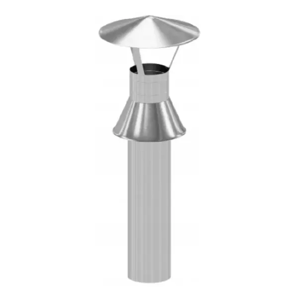 Wyjście pionowe koncentryczne stalowe 110/160 mm Ricom NN110/160DDB | W sprzedaży