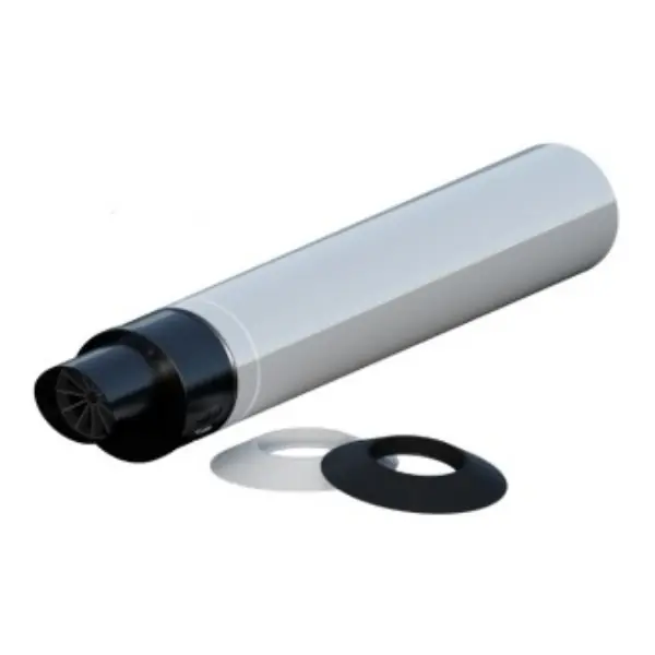 Zapasy na wyczerpaniu | Wyjście poziome koncentryczne PP-AL 80/125 mm Ricom PP80/125WD