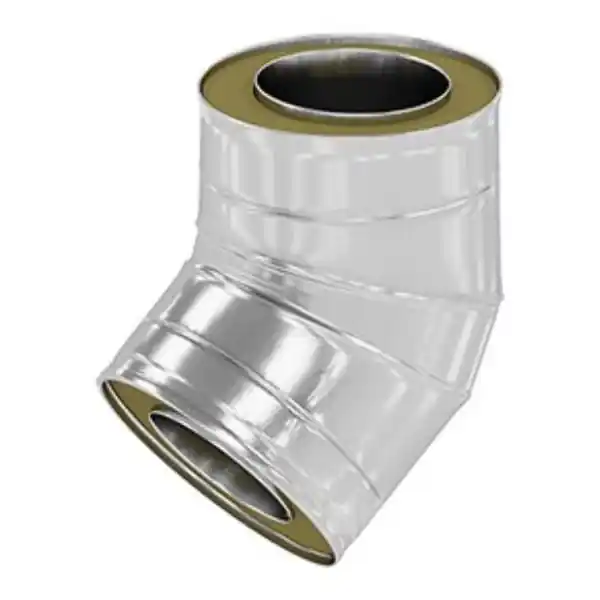 Dodaj do koszyka - Kolano stalowe izolowane DW316L 160 mm 45 st. z uszczelką Ricom 030116040DW