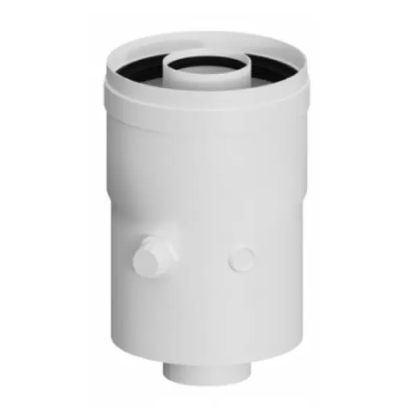 Adapter prosty do kotłów gazowych 60 x 100 mm Ricom 3.012090CES | Tylko w tym tygodniu