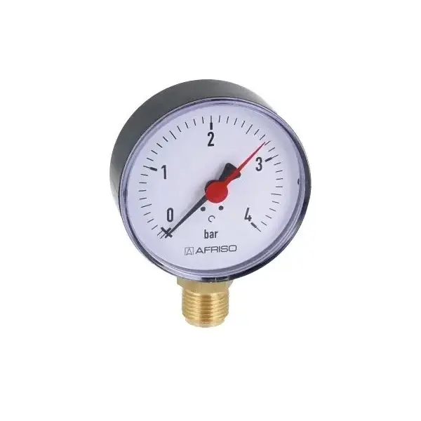 Manometr grzewczy RF80 0-6bar 1/2" RAD Afriso 63563 | Nowość w ofercie