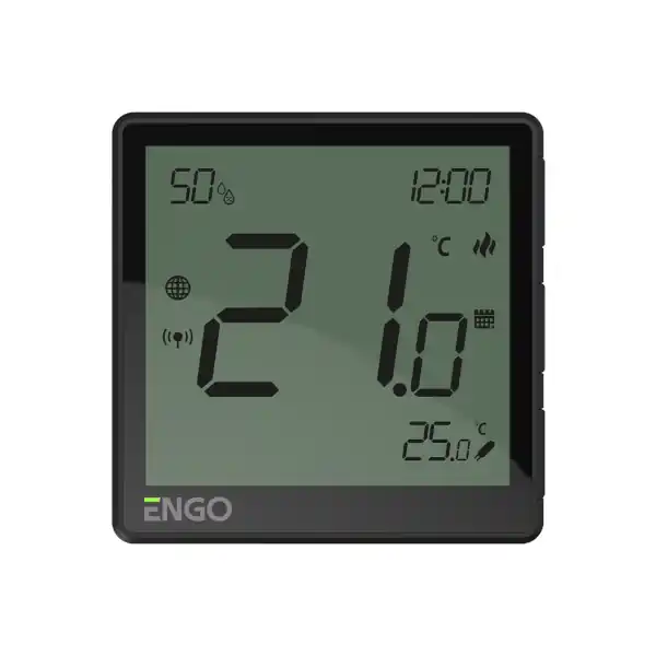 Interntetowy regulator temperatury podtynkowy ZigBee EONE230B czarny Engo 932342632 - Ekspresowa wysyłka