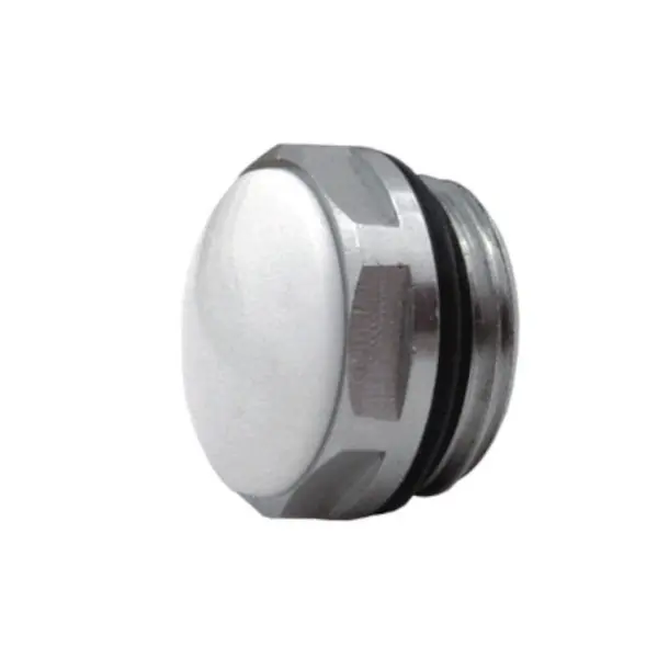 Korek do grzejnika z oringiem 1/2" niklowany Goshe 0200.310 - Oferta kończy się wkrótce