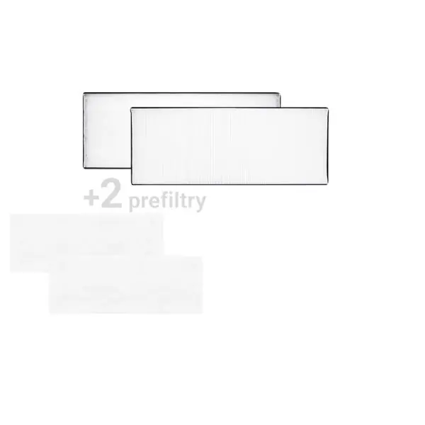 Bezpośrednio z fabryki | Filtry powietrza CleanPad Pure 05 do rekuperatorów AirPack Home 2 szt. Thessla Green 002B0005