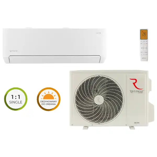 Dobra cena - Klimatyzator ścienny Teta R17 3,5 kW Rotenso TA35Xi R17 + TO35Xo R17