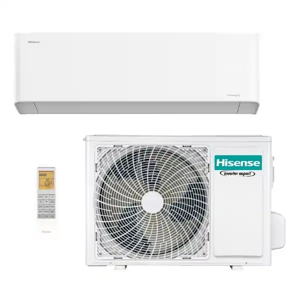 Bezpośrednio od producenta | Klimatyzator ścienny Unipure R32 2,6 kW biały Hisense HB25XU0A