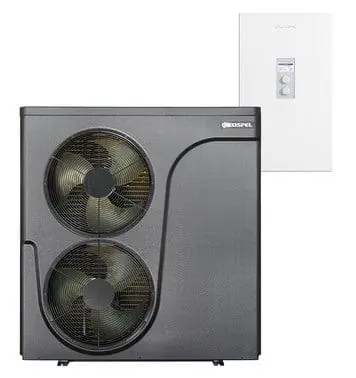 Cena specjalna | Kospel Pompa ciepła monoblok HPM2.Z-16/23 (jednostka zewnętrzna HPMO2-16/23 i moduł hydrauliczny HPMI2-16/23)