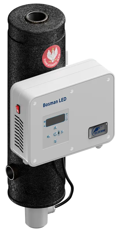 Elterm dogrzewacz układu c.o. 3 kW Bosman LED 230/400V | Na zamówienie
