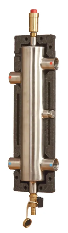 Promocja - Elterm Sprzęgło hydrauliczne ocieplone SHE-CDI Inox do 55 kW, 25/65 EPP (404055)