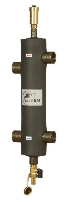 Wysyłka od ręki | Elterm Sprzęgło hydrauliczne ocieplone SHE-OC do 40 kW, 25/65 EPP (402040)