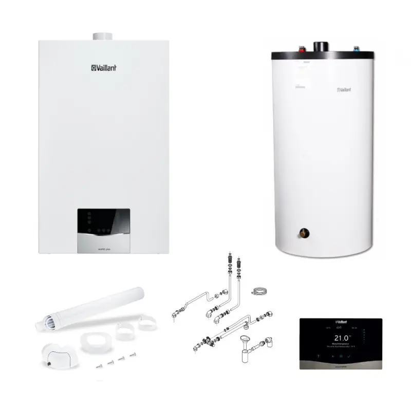 Bezpośrednio od producenta | Pakiet Vaillant VC 25CS/1-5 + VIH R 150/6 B + VRC 720f + SPS