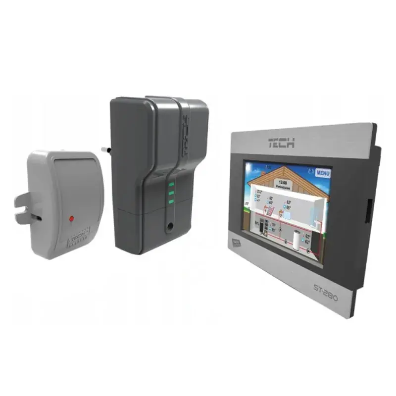 Regulator pokojowy TECH ST-280 + ST-260 bezprzewodowy RS | Na stanie