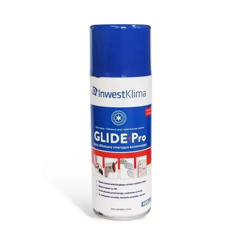 Ulubieniec klientów - Spray smarująco-konserwujący 400 ml do gum INWEST-KLIMA GLIDE-PRO