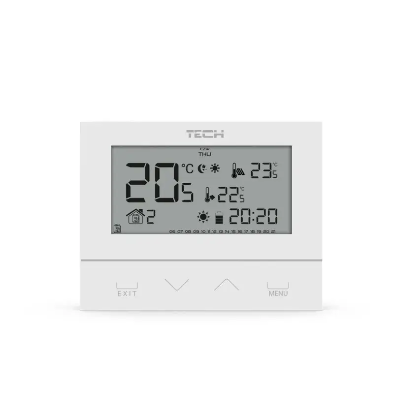 Bezprzewodowy regulator pokojowy TECH ST-292v2 biały - Skorzystaj z oferty