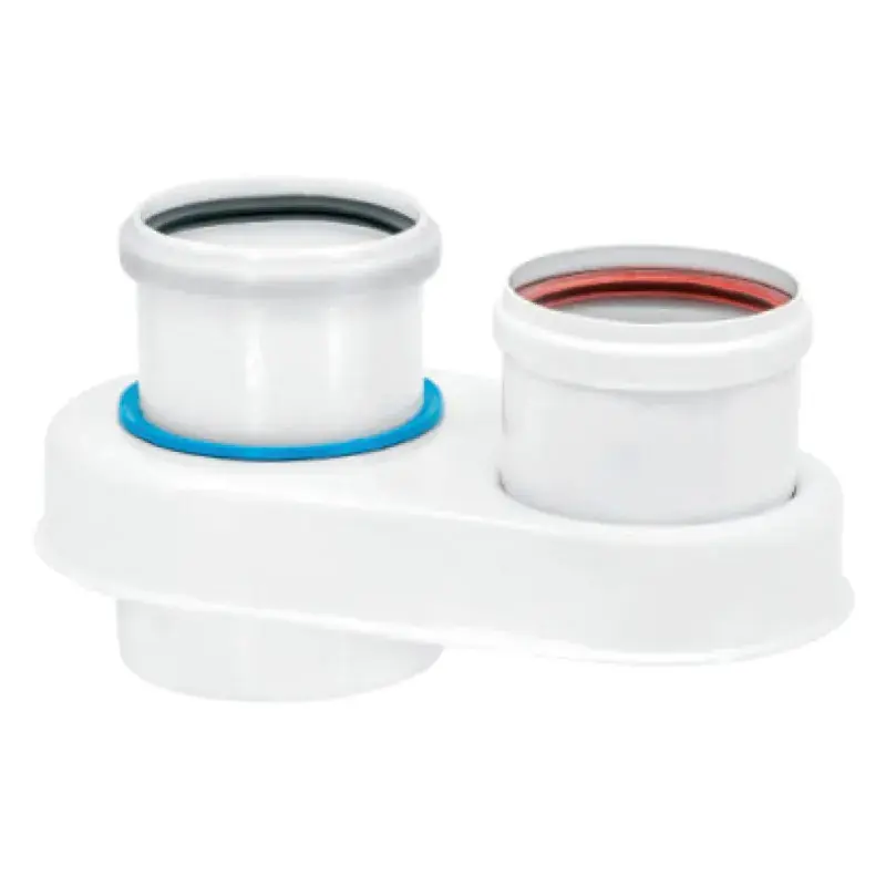Dodaj do koszyka - Adapter rozdzielny 60/100 - 2x60 PP-AL Skoberne 514122