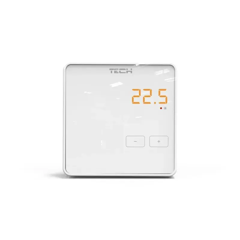 Bezprzewodowy regulator pokojowy TECH R-8z biały 230V | Nie zwlekaj