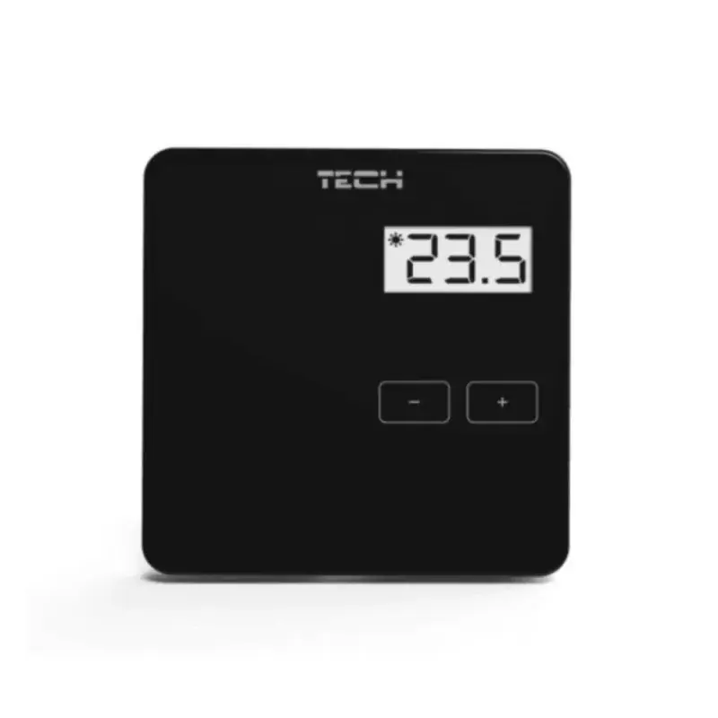 Oferta promocyjna - Bezprzewodowy regulator pokojowy TECH R-8b czarny