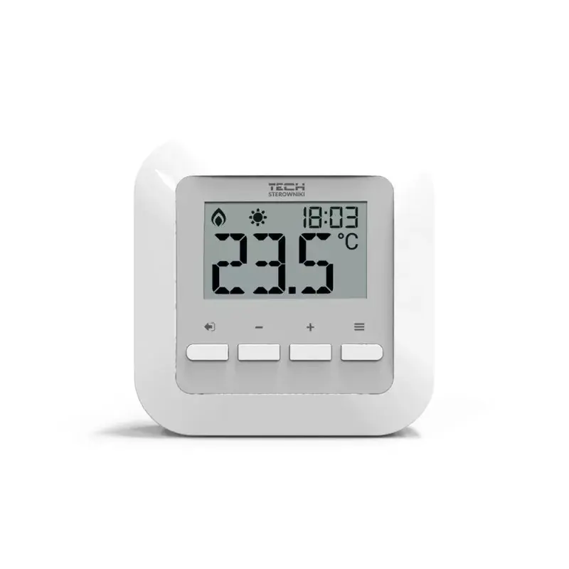 Hit sprzedaży - Regulator pokojowy TECH ST-295 v3 przewodowy biały WG.11.0472