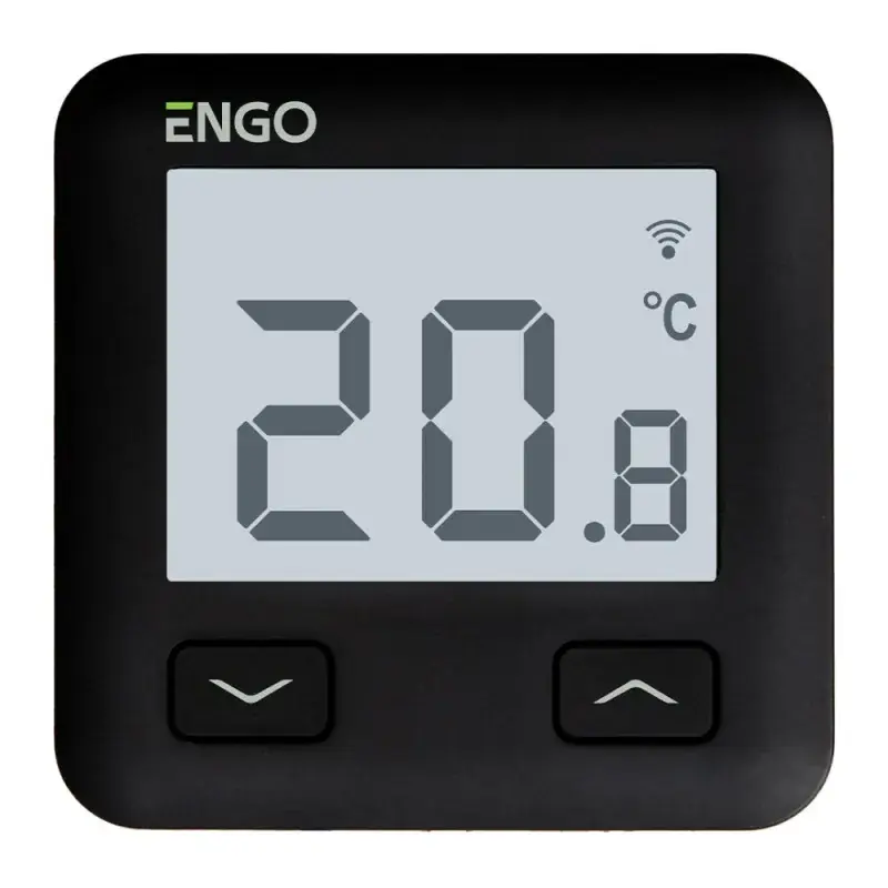 Supercena - Podtynkowy regulator temperatury Wi-Fi ENGO E10-B 230V czarny