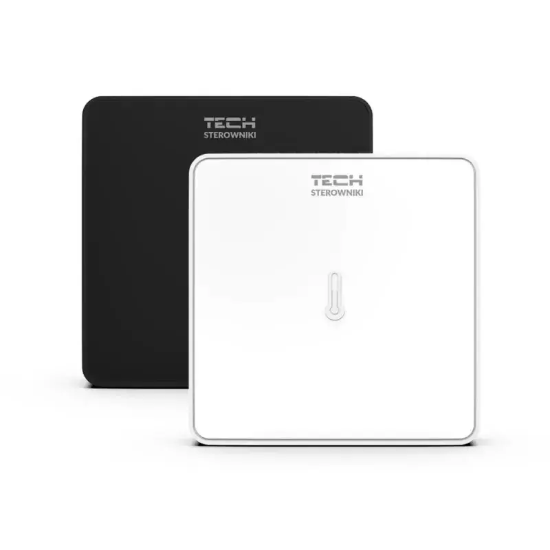 Bezprzewodowy czujnik pokojowy TECH C-8r biały WG.03.0020 | Wygodne zakupy