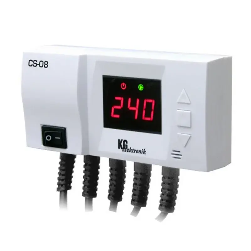 Łatwy zwrot - Sterownik pomp c.o. i c.w.u. CS-08 KG Elektronik 5907776169496