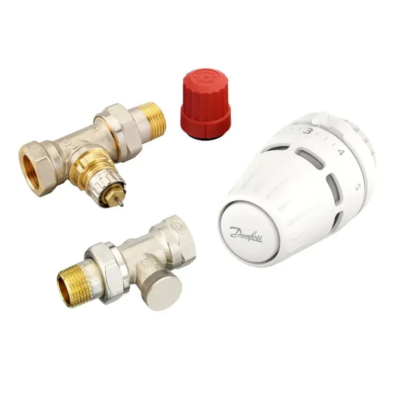 Zestaw termostatyczny Danfoss Regus prosty 1/2 RA-N RLV-S | Okazja