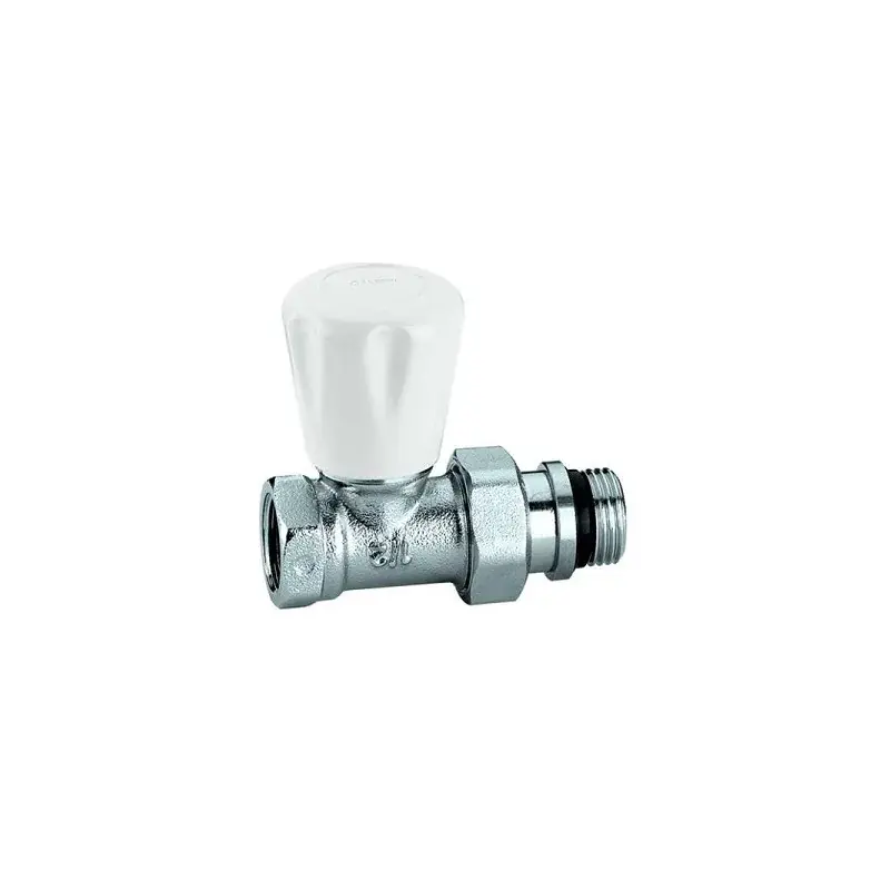 Zawór grzejnikowy prosty 1/2" Caleffi 412402 z O-ringiem - Prosto z fabryki