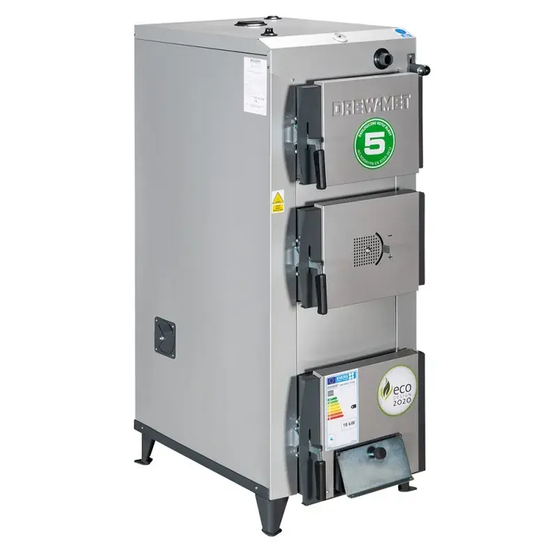 Kocioł zgazowujący drewno DREW-MET UNI DREX 18kW 5 Klasa EcoDesign | Top produkt
