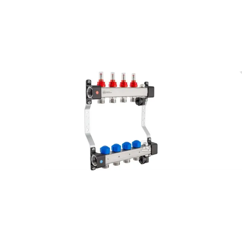 Nowość już dostępna | Rozdzielacz KAN-therm InoxFlow UFST 5 obwodów 1316157080