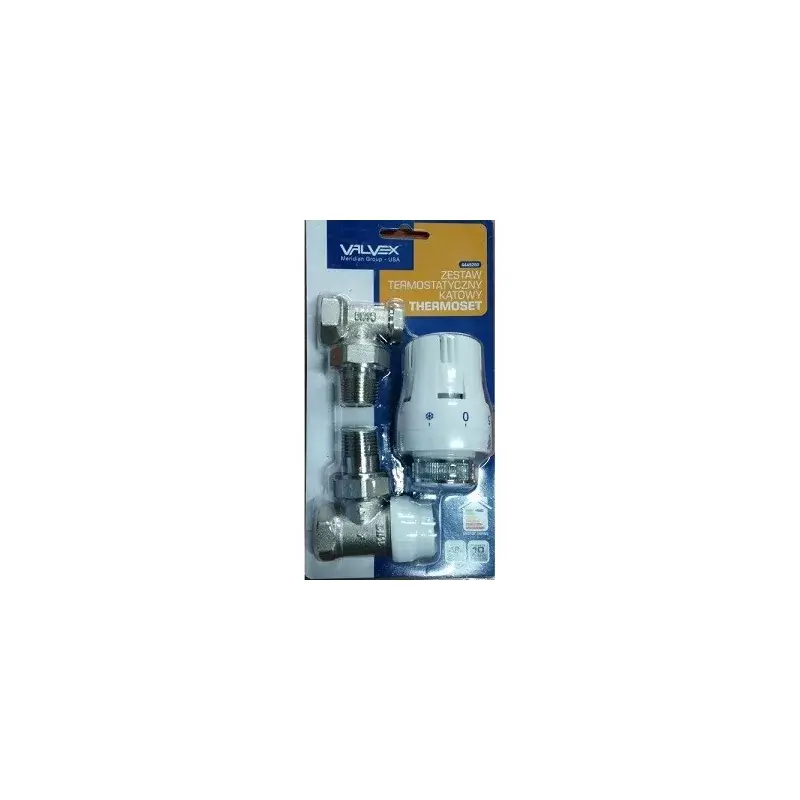 Końcówka serii | Zestaw termostatyczny kątowy 1/2" Valvex THERMO SET 4445250