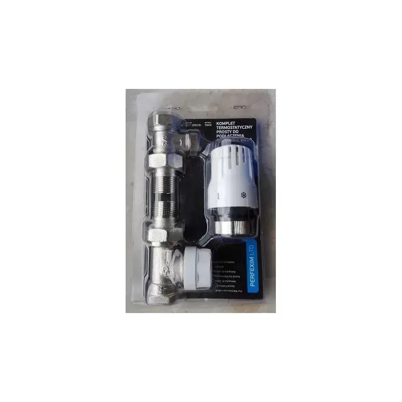 Zestaw termostatyczny prosty Perfexim 7024 1/2" - Zniżka