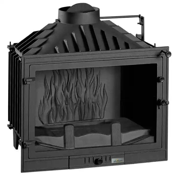 Wkład kominkowy żeliwny UNIFLAM 700 STANDARD ECO z szybrem | Produkt ceniony przez klientów